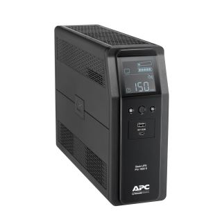 APC Back-UPS Pro, 1600VA/960W, Tower, 230V, Sine Wave, AVR, USB Type A + C ports, LCD (BR1600SI)