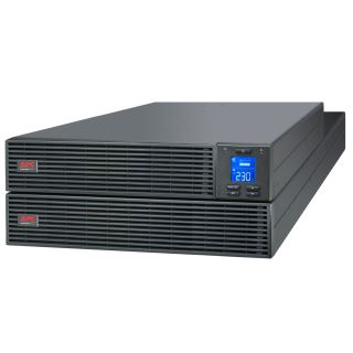 APC Easy UPS On-Line, 10kVA/10kW, Rackmount 4U, 230V, Hard wire 3-wire(1P+N+E) outlet, Intelligent Card Slot, LCD (SRV10KRI, SRV10KRIRK)