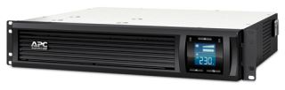APC Smart-UPS C, Line Interactive, 3kVA, Rackmount 2U, 230V, 8x IEC C13+1x IEC C19 outlets, USB and Serial communication, AVR, Graphic LCD (SMC3000RMI2U) [USED UPS]