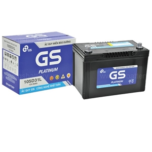 ẮC QUY KHỞI ĐỘNG GS MF 12V-90AH (20HR), 105D31L