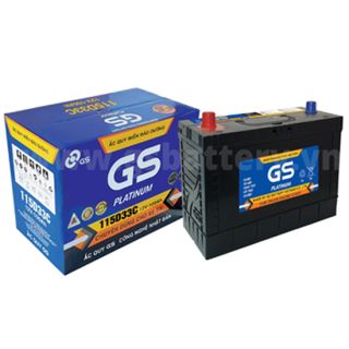 ẮC QUY KHỞI ĐỘNG GS MF 12V-100AH (20HR), 115D33C