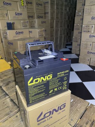 ẮC QUY KÍN KHÍ (VRLA AGM) LONG 12V-40AH (20HR), WP40-12N, F8-M6