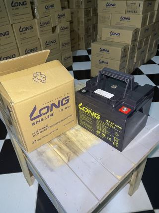 ẮC QUY KÍN KHÍ (VRLA AGM) LONG 12V-40AH (20HR), WP40-12NE, F8-M6