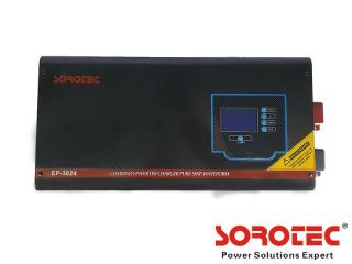 BỘ CHUYỂN ĐỔI ĐIỆN (INVERTER) SOROTEC 2000W, 24VDC/ 45A (EP-2024)