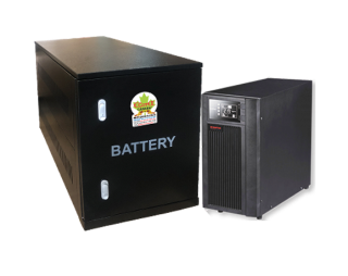 UPS Santak Online 3-1 Phase 10KVA/9kW, Tower (3C10KS-LCD)