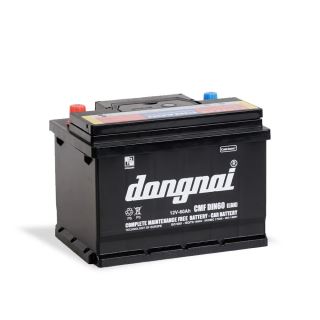 ẮC QUY KHỞI ĐỘNG DONGNAI 12V-60AH (20HR), CMF DIN60-LBN