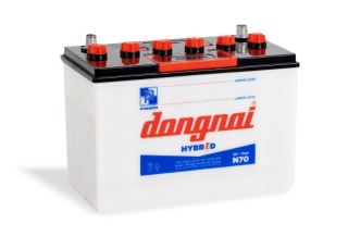 ẮC QUY KHỞI ĐỘNG DONGNAI 12V-70AH (20HR), N70