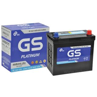 ẮC QUY KHỞI ĐỘNG GS MF 12V-45AH (20HR), 46B24L(S)