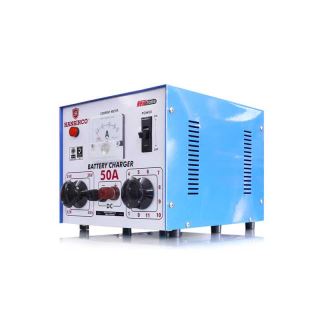 MÁY SẠC ẮC QUY HANSINCO 50A_12V, 24V, 36V, 48V DÂY NHÔM, BIẾN ÁP CÁCH LY