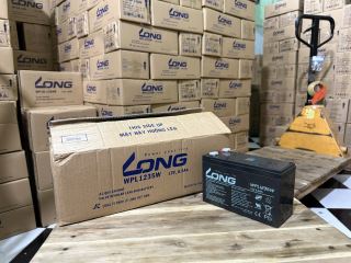 ẮC QUY KÍN KHÍ (VRLA AGM) LONG 12V-35WPC-1.6VPC-15Min, WPL1235W, F2